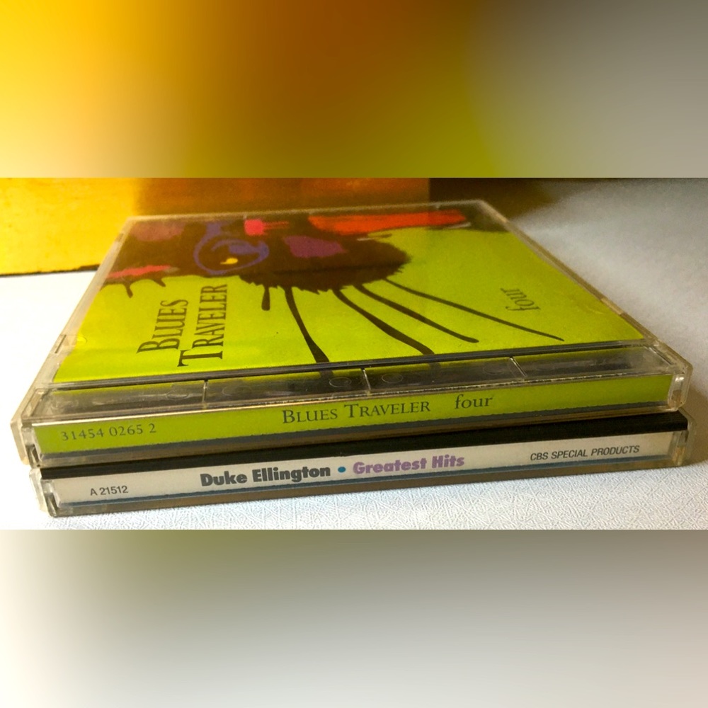 Lot of 2 CDs| Blues Traveler & Duke Ellington, greatest hits